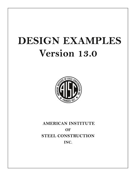 Aisc Design Examples Download Evrything