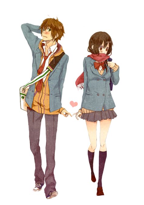 Anime Love Couple Transparent Background Png Mart