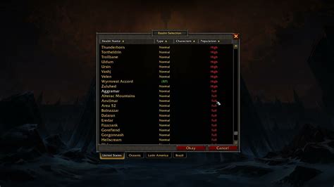 Guide To Selecting A Realm To Play On In World Of Warcraft Youtube