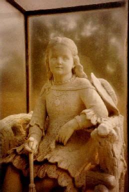 Inez Clark Statue At Graceland Cemetery Established Nearest L