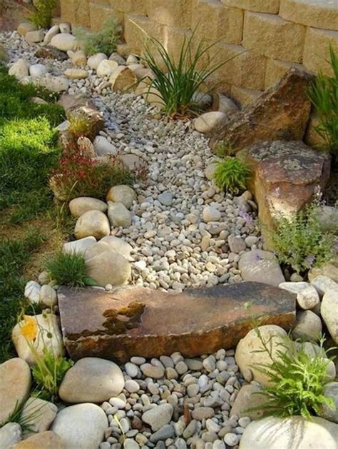 34 Awesome River Rock Landscaping Ideas Magzhouse Hot Sex Picture