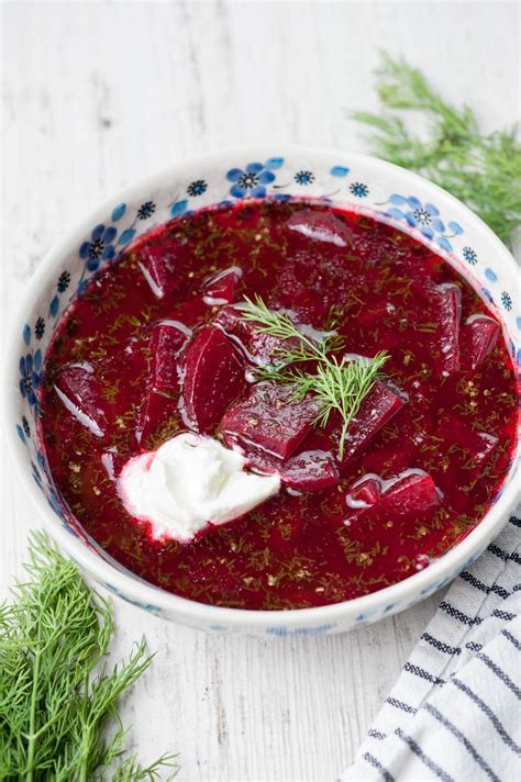 Simple Beet Soup Everyday Delicious
