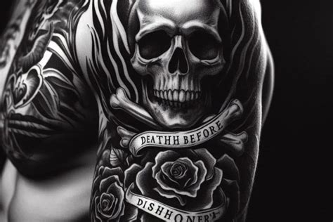 Skull And Crossbones Tattoo Unveiling The Iconic Symbolism And Designs