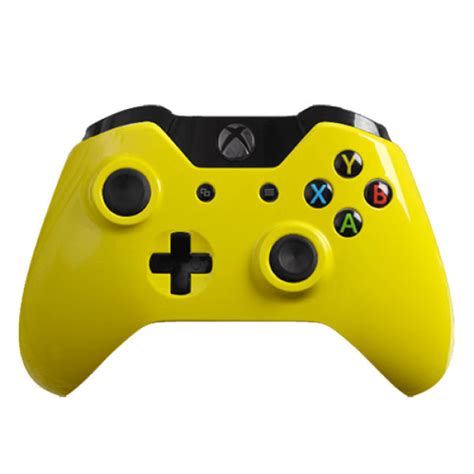 Xbox One Wireless Custom Controller Gloss Yellow Games