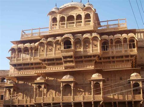 havelis de jaisalmer en rajastán con viaje por india viaje por india