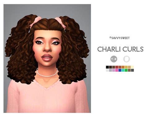 Sims Cc Maxis Match Curly Hair Stickyvil