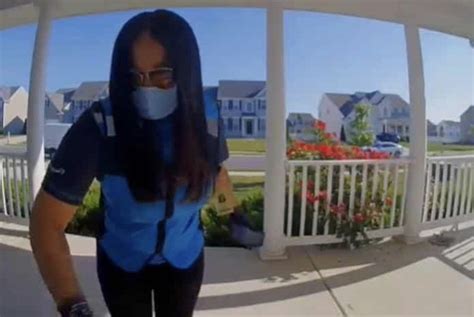 Watch Amazon Delivery Woman Goes Viral After Following Additional