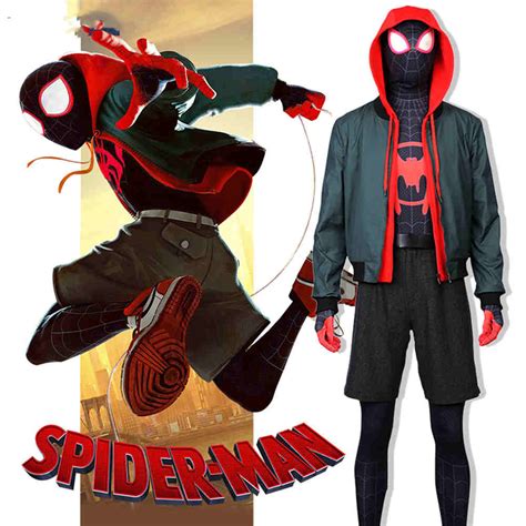 Ps5 Into The Verse Miles Morales Man Costume Halloween Cosplay