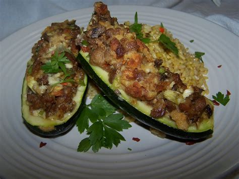 Instead, we snuck the veggie into the. EZ Gluten Free: Zucchini Stuffed with Sausage