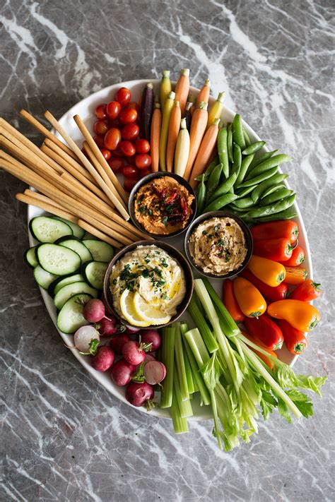 How To Put Together A Mediterranean Crudités Platter Cooking With