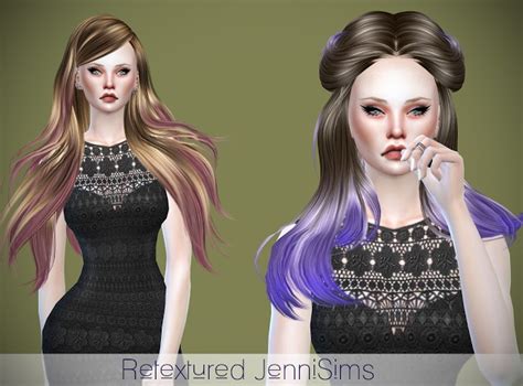 Butterflysims 164 130 Hairs Retextures At Jenni Sims Sims 4 Updates