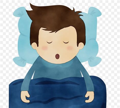 Sleep Cartoon Png 700x737px Watercolor Animation Bedtime Boy