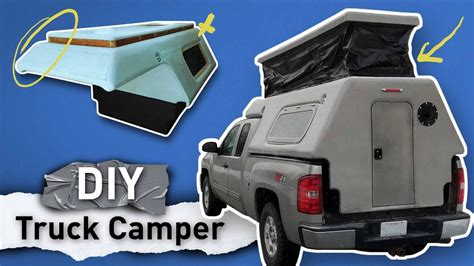Homemade Foam And Fiberglass Pop Up Camper With Woodstove Full Build