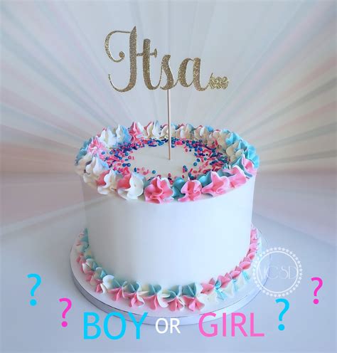 Unique Gender Reveal Cake Ideas To Spread The News