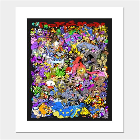 The 151 Pokemon Posters And Art Prints Teepublic