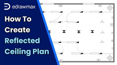 How To Make A Reflected Ceiling Plan Edrawmax Youtube