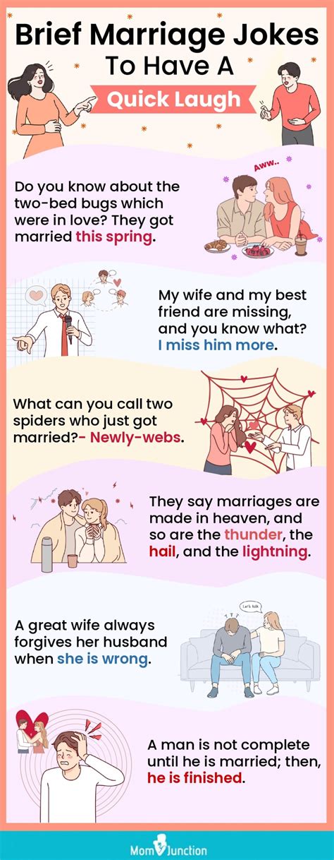 150 Short And Funny Marriage Jokes You Can Relate With