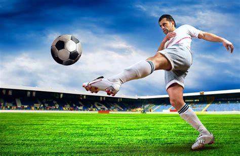 Soccer Ball Being Kicked Provides An Example Of Projectile Motion