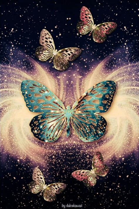 Glittery Butterfly Wallpaper Butterfly Wallpaper Butterfly