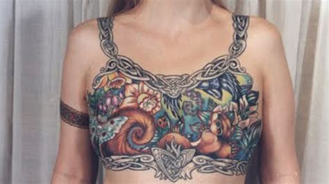 Pink Ink Tattoos Transform Mastectomy Scars Into Beauty