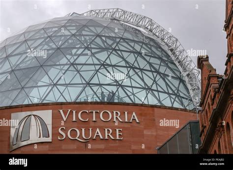 The Victoria Square Centre In Belfast The Glass Dome At Victoria