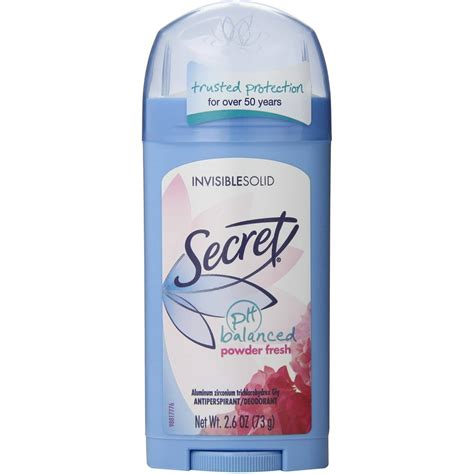 Secret Anti Perspirant Deodorant Invisible Solid Powder Fresh 260 Oz