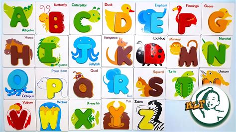 Lets Learn Abc Alphabet With Abc Flashcards And Sounds Youtube