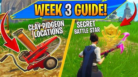 Fortnite Week 3 Challenges Season 5 Guide Clay Pidgeon Locations