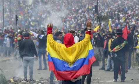 Pérdidas económicas Protestas en Ecuador podrían superar el préstamo