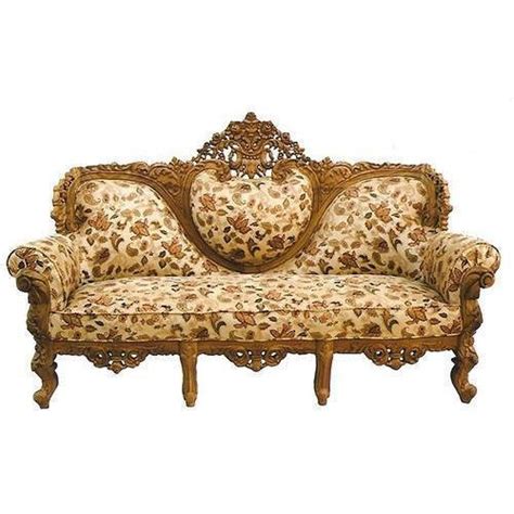 seater antique wooden carved sofa set living room  home rs  piece id