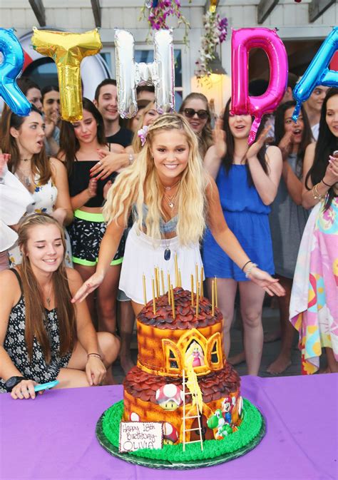 Olivia Holt 18th Birthday Party Hosted By Nintendo In Malibu