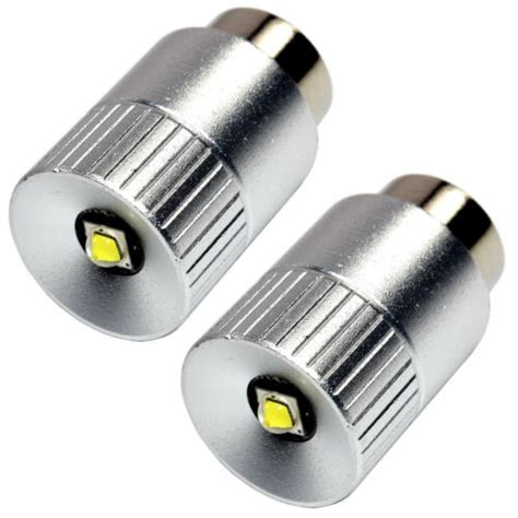 2x Ultra Bright 300lm High Power 3w Led Upgrade Bulbs For Maglite S2