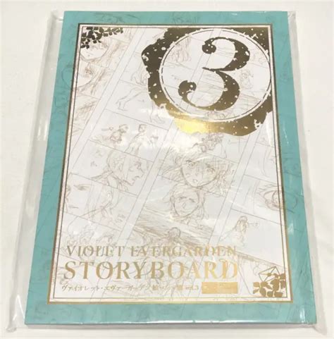 Violet Evergarden Storyboard Vol1 Art Book Kyoto Animation Japan £44