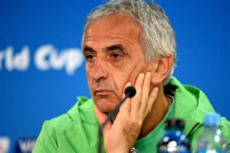 2014 Fifa World Cup Algerian Coach Vahid Halilhodzic Disposes