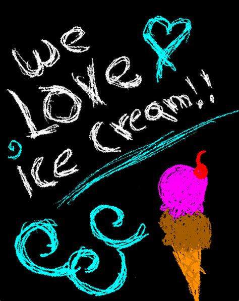 We Love Ice Cream By Degrocris On Deviantart