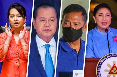 Incumbent And 3 Former Vice Presidents Running In Election 2022 Filipino News