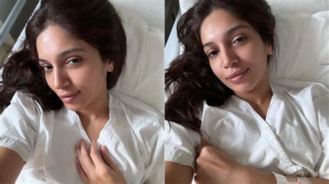 Bhumi Pednekar Shares Pics From Hospital Bed As She Recovers From Dengue Bollywood Hindustan