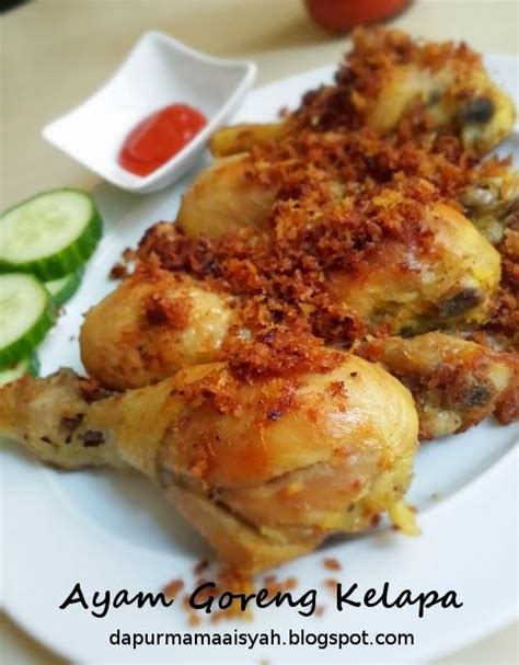 Maka tak mengherankan jika menu satu ini dijadikan menu favorit oleh sebagian masyarakat. Ayam Serundeng (Ayam Goreng Kelapa) | Resep masakan indonesia, Ayam goreng, Resep makanan