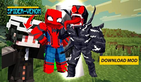 Descarga De Apk De Spider Venom Mod For Minecraft Para Android