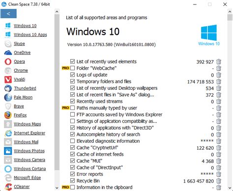 First Look At The Windows Disk Cleaner Clean Space Ghacks Tech News