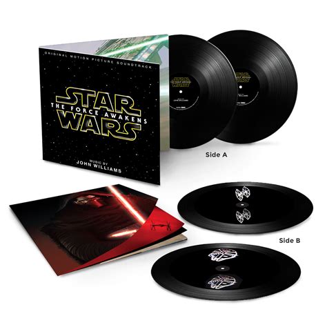 Star Wars The Force Awakens Two Lp Hologram Vinyl Shop The Disney