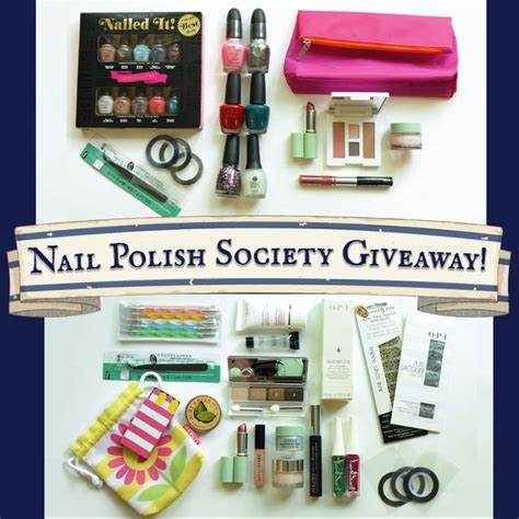 Giveaway Nail Polish Societys One Year Blogiversary Celebration