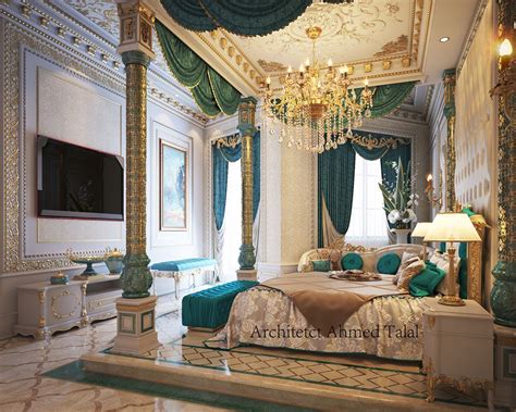Royal Bed Room On Behance Ceiling Design Living Room Royal Bed
