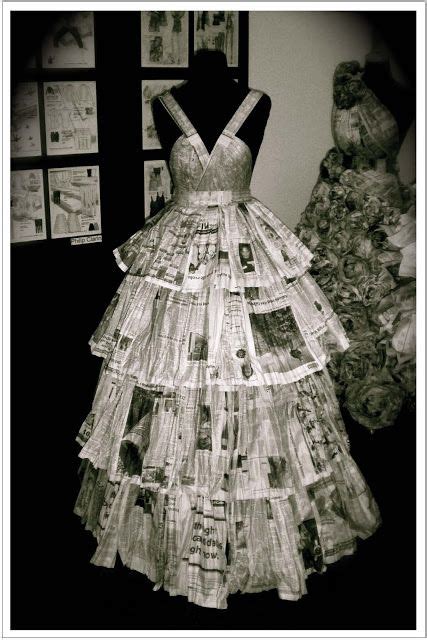 Sitio Para Todo Vestidos De Papel Recycled Dress Paper Dress