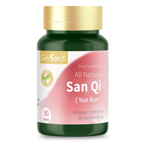 San Qi Yun Nan By Ginsen High Strength Panax Notoginseng