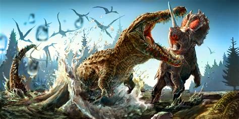 Animales Prehistóricos Deinosuchus