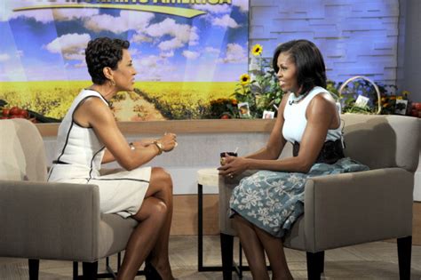 Michelle Obama Adds To Support For Robin Roberts Access Online