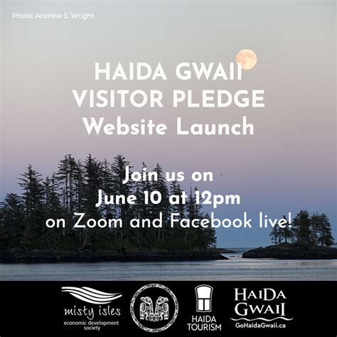 Haida Gwaii Visitor Pledge Launch Council Of The Haida Nation