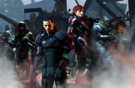 Female Shepard Mass Effect Garrus Vakarian Turians Krogan Tali Zorah Legion Urdnot Wrex Hd