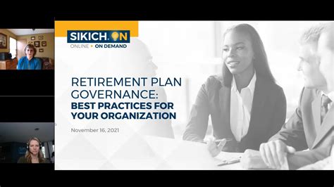 Retirement Plan Governance Best Practices For Your Organization